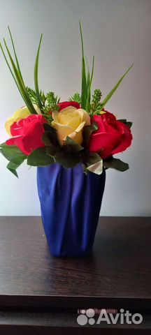 Букет цветов из мыла