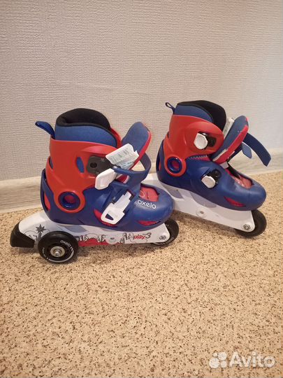 Роликовые коньки детские раздвижные