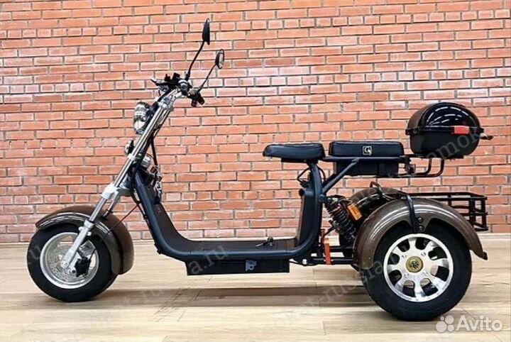 Скутер citycoco электро