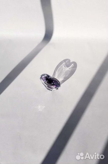 Статуэтка стекло. Советское цветное стекло. Стекло