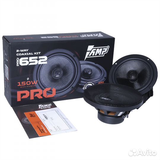 Акустика коаксиальная AMP PRO 652