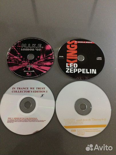 Коллекция сд дисков/ лицензия, в боксах