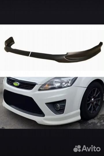 Накладка переднего бампера ford focus 2