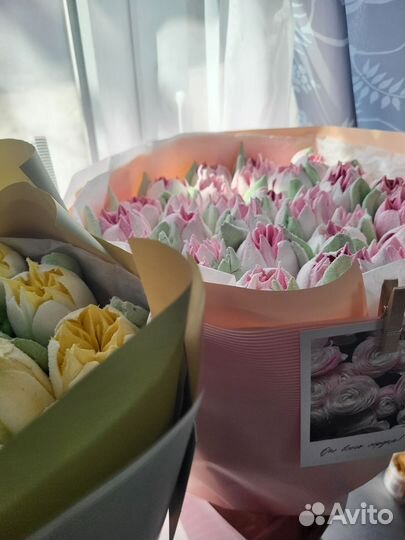 Зефирные тюльпаны