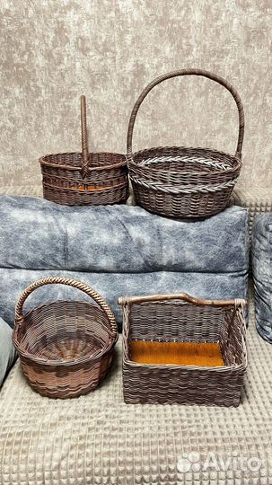Ящики из эколозы и корзины