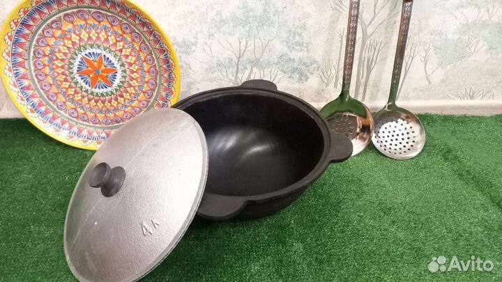 Казан чугунный 4 литра