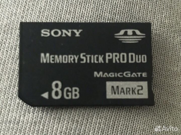 Sony memory stick pro duo 8gb