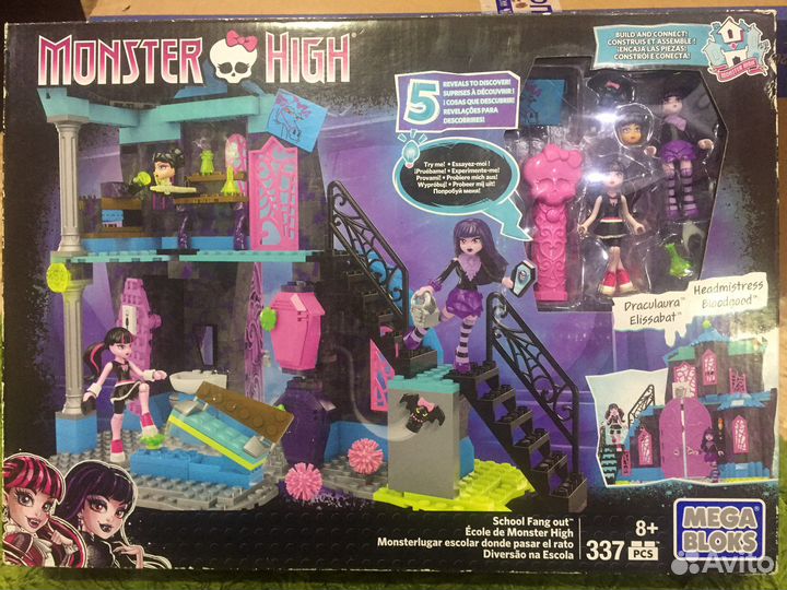 Конструктор mega bloks Монстер Хай
