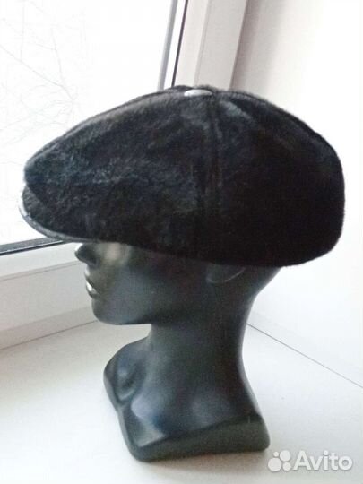 Мужские тёплые кепки, 58-59см, 2шт