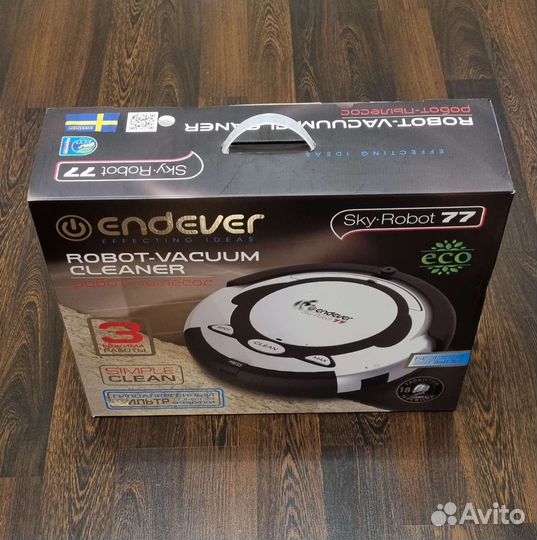 Робот - пылесос Endever Sky-Robot 77