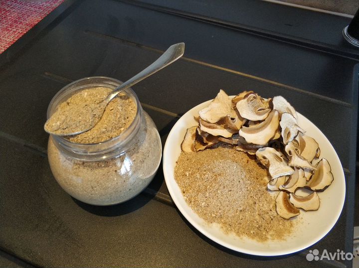 Приправа из белых грибов сушёных