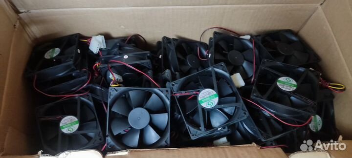 Новый кулер вентилятор 90мм 180штук лот