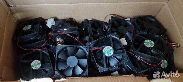 Новый кулер вентилятор 90мм 180штук лот