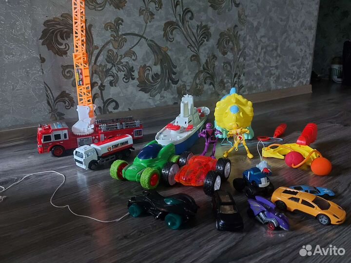 Игрушки для мальчика пакетом