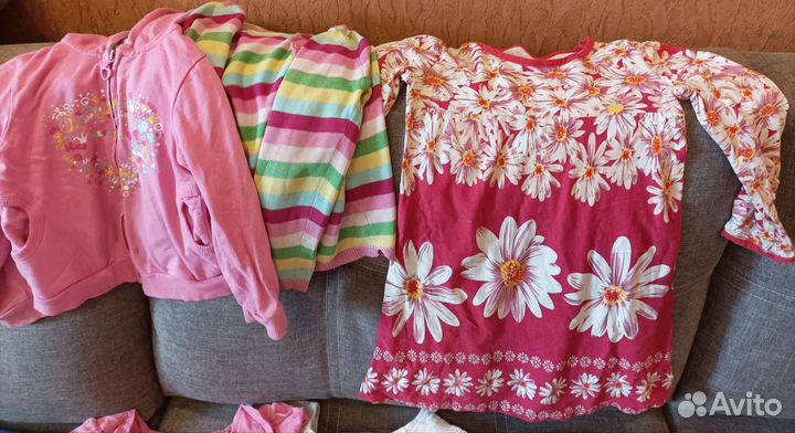 Вещи пакетом 16 шт. на девочку