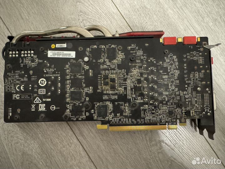 Видеокарта MSI GTX 970 4 GB