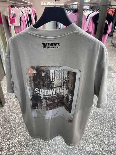 Футболка vetements оригинал