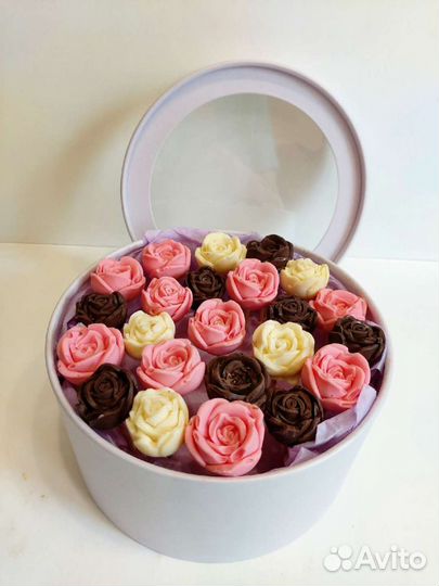 Коробка подарочная круглая