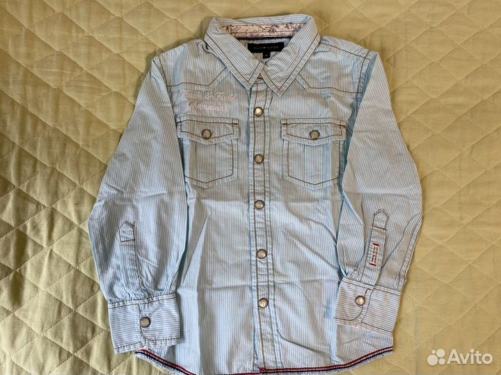 Рубашка для мальчика 104-110 tommy hilfiger