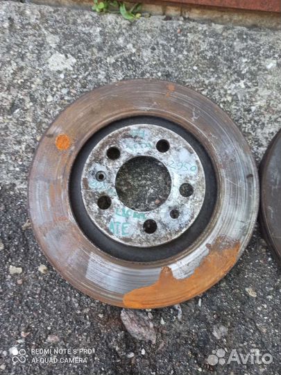 Бора Тормозные диски ATE 280мм 2шт