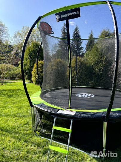 Батут. Батут с сеткой. Детский батут с сеткой
