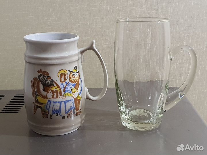 Пивные бокалы 7 шт., цена от