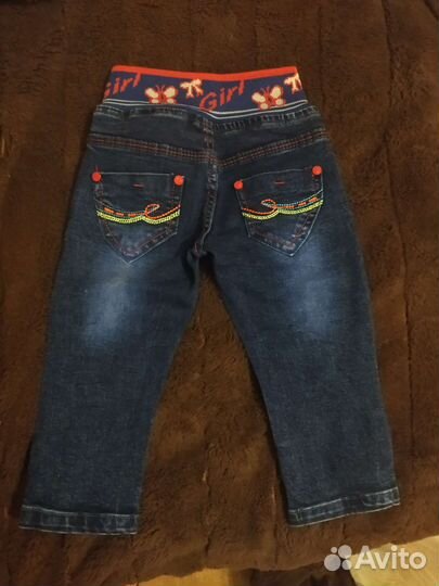 Пакет одежды на девочку 74-80 18 вещей