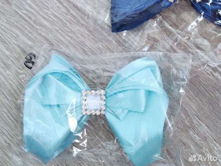 Бант для волос ручной работы