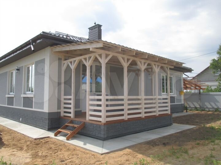 Коттедж 109 м² на участке 5,8 сот.