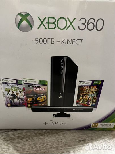 Xbox 360 / 500GB + kinect