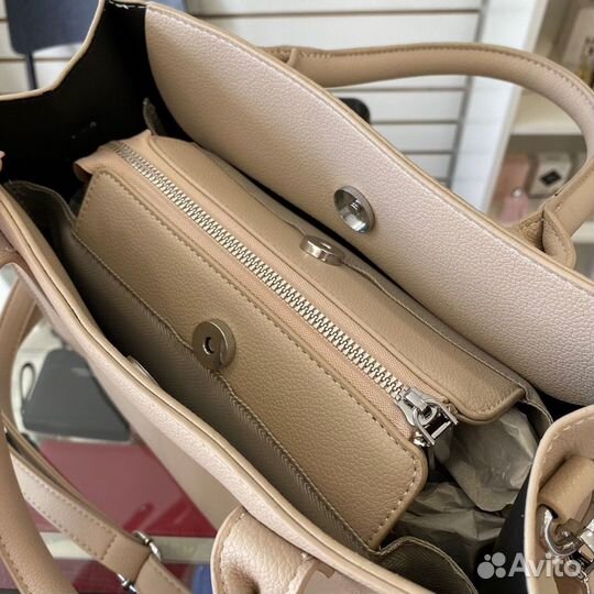 Сумка женская бежевая