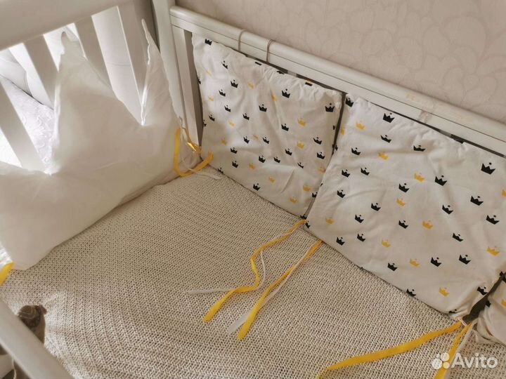 Бортики в детскую кроватку