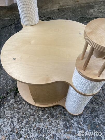 Когтеточка домик для кошек 104 см