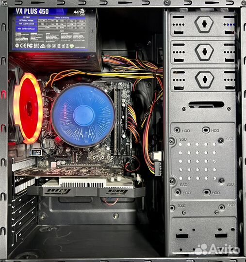 Бюджет для Игр: Ryzen 3 1200/8GB/RX 560 4GB/SSD