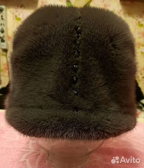 Шапка норковая,не формовка