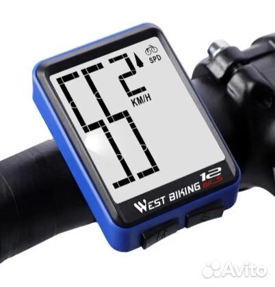 Беспроводной Велокомпьютер West Biking (Подсветка)