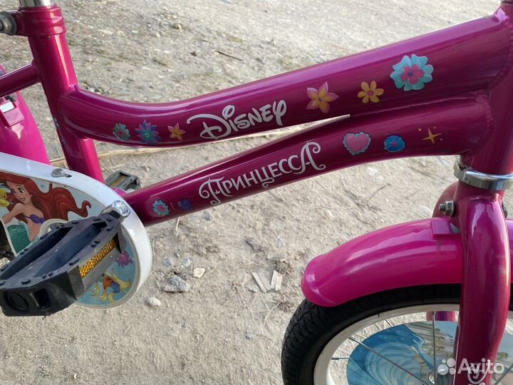 Велосипед принцессы Дисней + новые кисточки