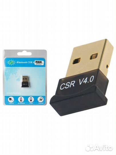 Адаптер USB Bluetooth CSR 4.0 W12