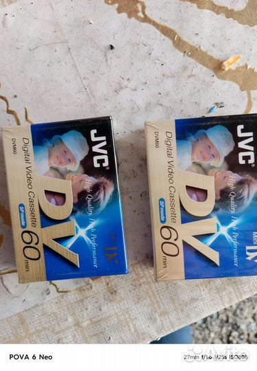 Кассеты на видеокамеру