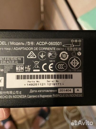 Acdp-060S01 блок питания для телевизора Sony
