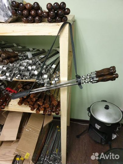Комплект шампуров в лямке