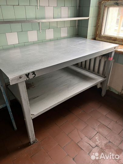 Столы разделочные металлические
