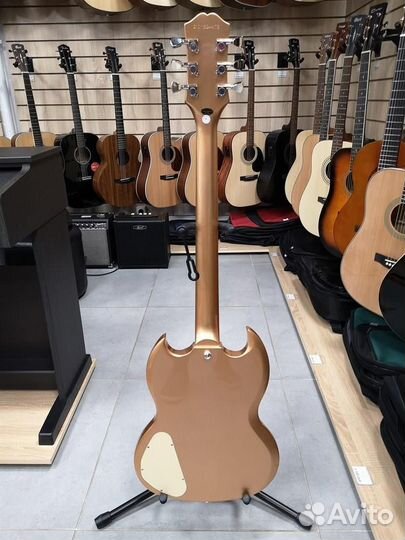 Электрогитара epiphone SG Muse Smoked Almond Metal