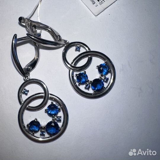 Серебряные серьги
