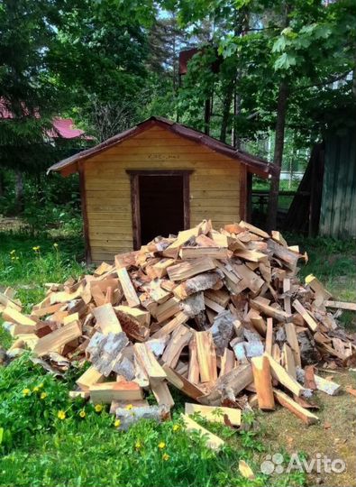 Дрова в укладку