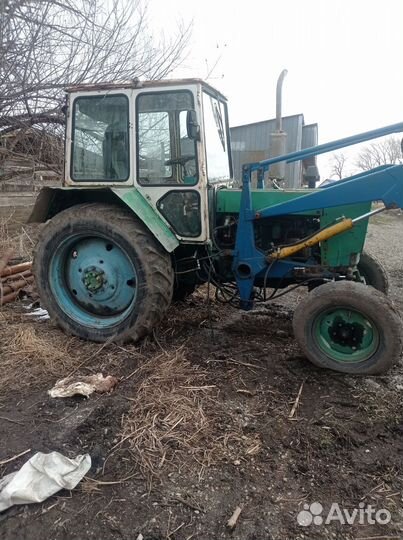 Трактор ЮМЗ 6 с КУН, 1989