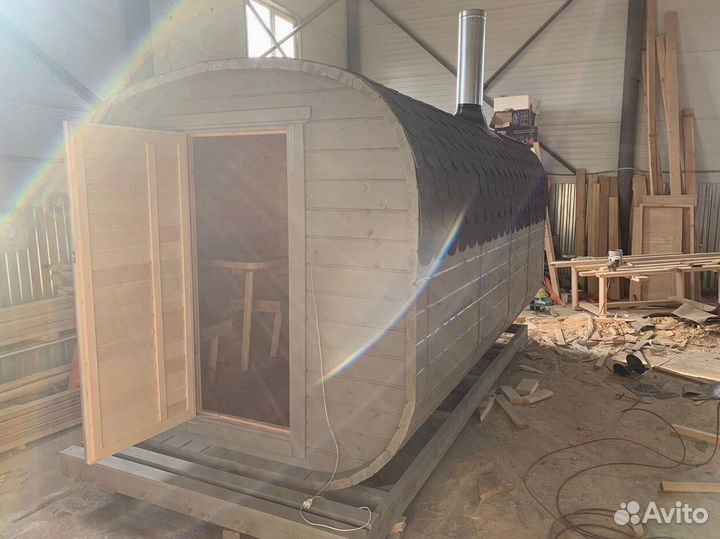 Бани-бочки от производителя