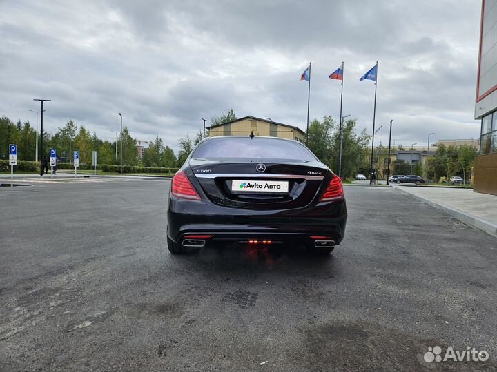 Mercedes-Benz S-класс 4.7 AT, 2014, 105 000 км