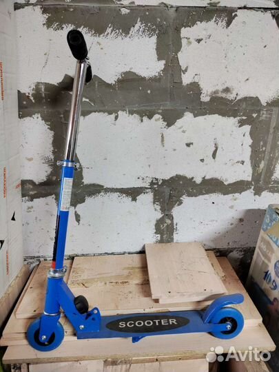 Самокат детский двухколесный бу