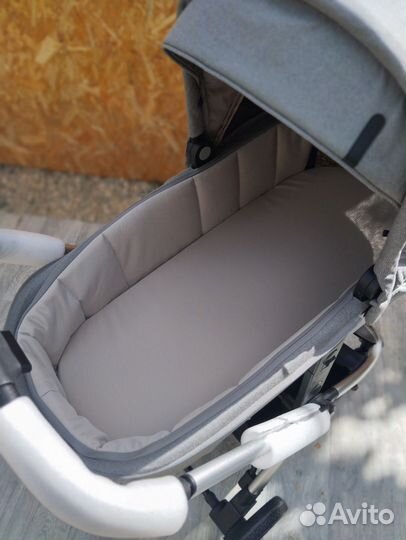 Коляска 2 в 1 Luxmom 780/ cерый